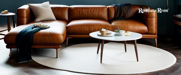 Make Statement With Round Rug