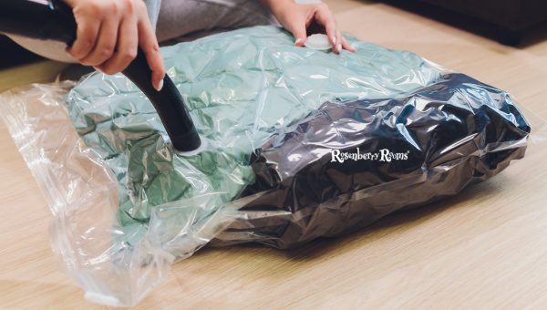 Vacuum sealed storage bags