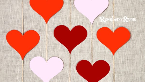 Cutting Cardboard Hearts