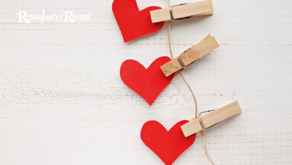 Preparing the Heart Stencil