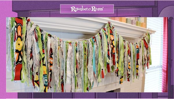 Fabric Scrap Bunting