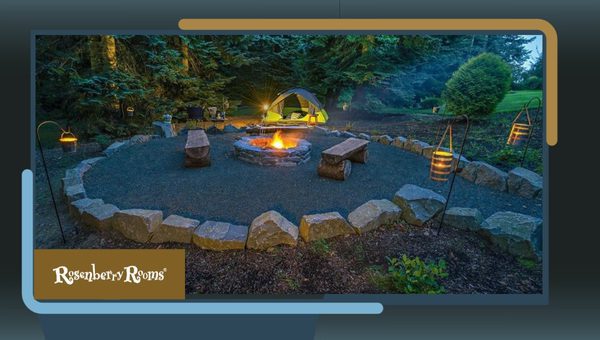 Woodland Inspired Campfire Spot