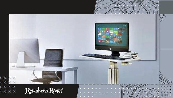 Mobile Rolling Cart Desk