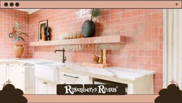 Sahara Sand Zellige Backsplash