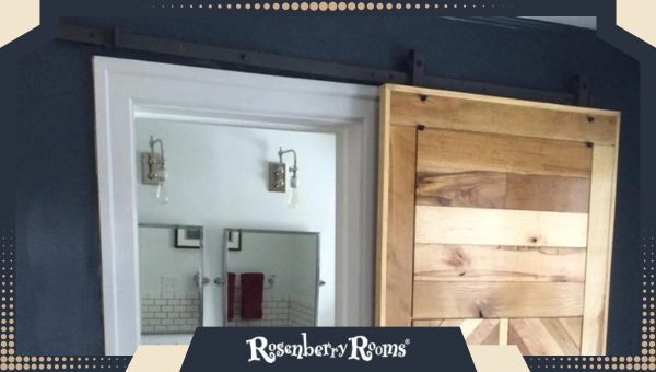 30 Best Barn Door Ideas: Creative Designs for Stylish Spaces 2 Best Barn Door Ideas: Slatted Wood Chevron Design