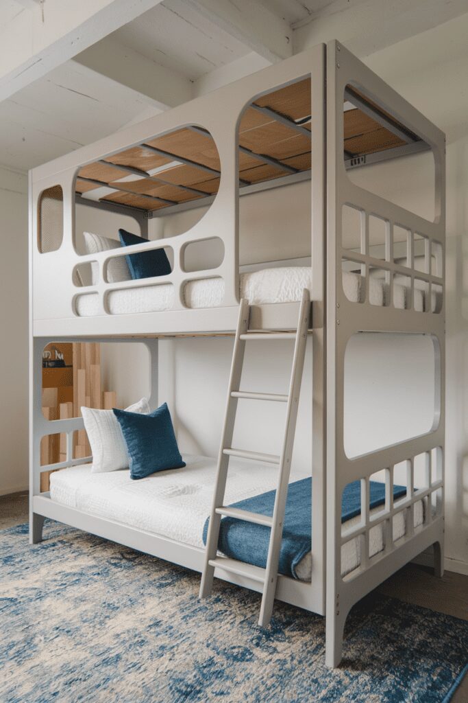 25+ Stylish Ways to Fit 2 Beds in 1 Room 4 0024 2 a stylish bunk bed frame with a modern d NXcJAszATmuFdAFBjTM3bw 7NNj7GqjTeye2FeEJFrGKA 1