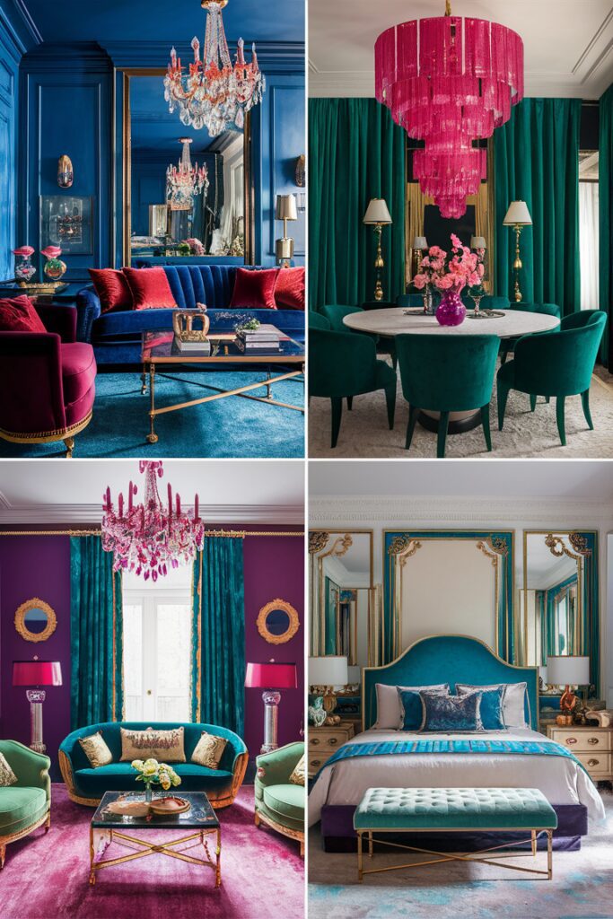 25+ 80s Luxury Interior Ideas - Picture Retro Opulence 20 Jewel-Toned Interiors for Rich Vibrancy Luxury Interior Ideas