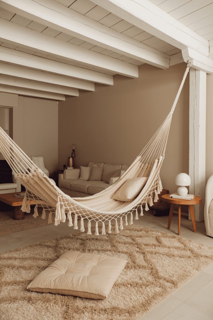20+ Cozy Corner Ideas - Perfect Way to Create Relaxing Space 6 Cozy Corner Ideas: Indoor Hammock for Relaxation