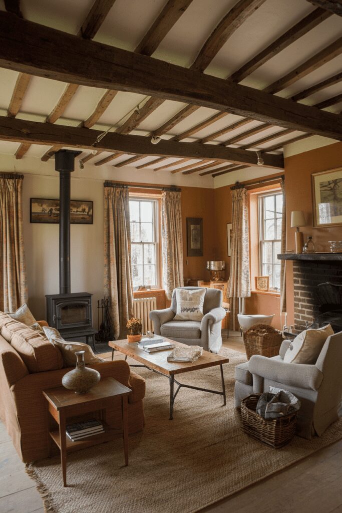 15+ Cozy Traditional Living Room Ideas | Inspiring Designs 11 Cozy Traditional Living Room Ideas: Classic Leather Sofas with Timeless Elegance
