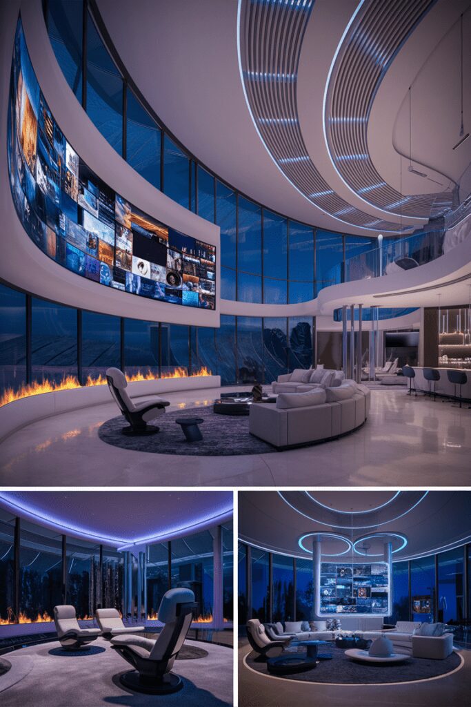 25+ 80s Luxury Interior Ideas - Picture Retro Opulence 4 80s Luxury Interior Ideas: Smart Technology for High-Tech Luxury