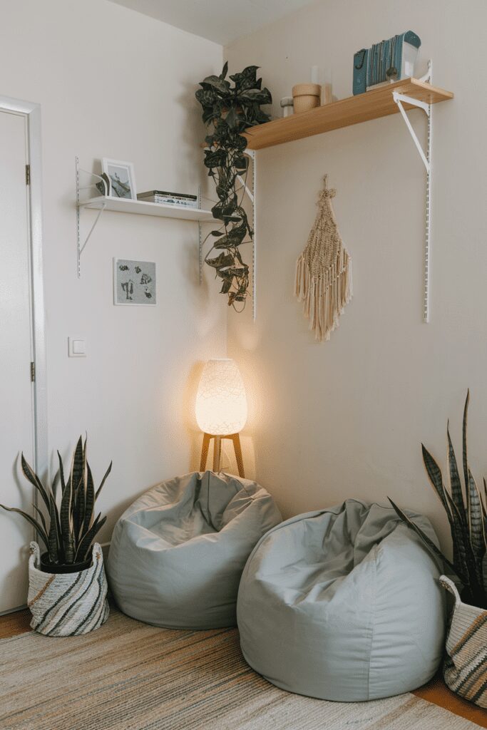 20+ Cozy Corner Ideas - Perfect Way to Create Relaxing Space 22 Cozy Corner Ideas: Snug Corner with Bean Bag Chairs