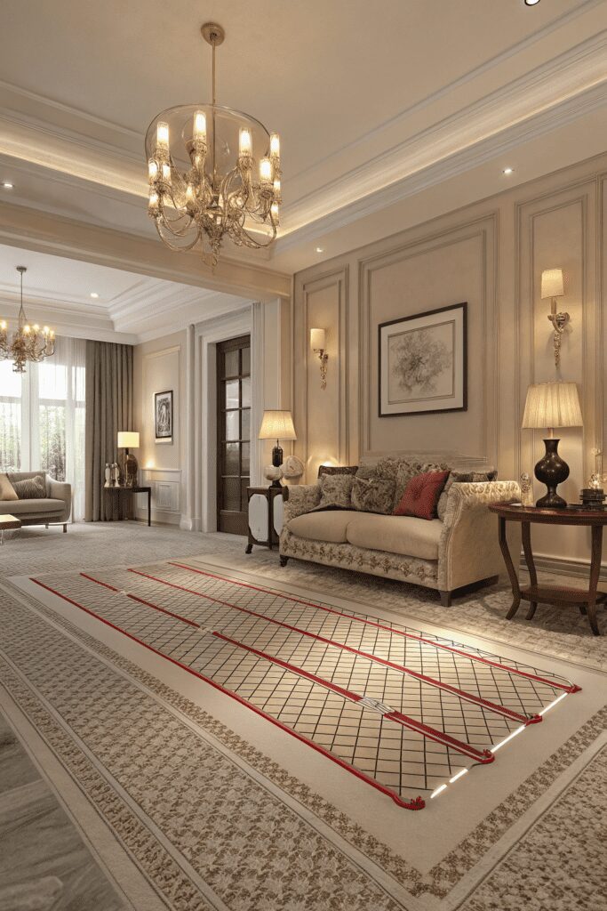 10+ Cozy Electric Home Ideas - Warm Up Your Home Now 11 Cozy Electric Home Ideas: Electric Underfloor Heating for Luxury