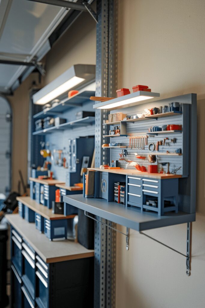 30+ Garage Workshop Layouts Ideas That Will Blow Your Mind! 34 Garage Workshop Layouts Ideas: The Miniature Model Workshop Display