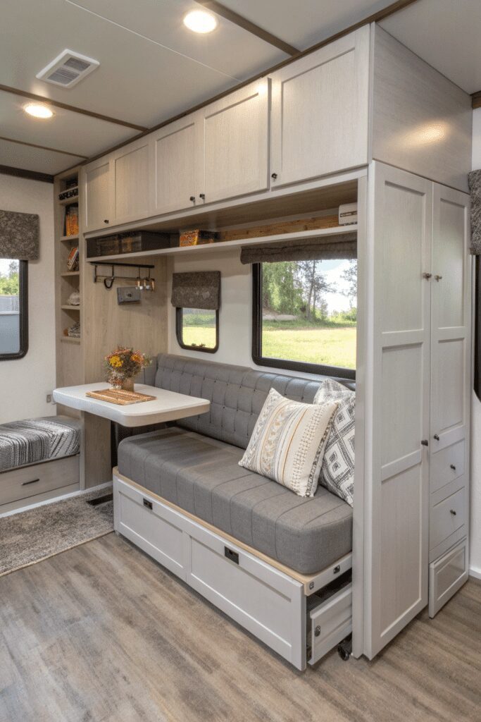 10+ Stunning Singlewide Mobile Home Ideas You Need to See 2 Singlewide Mobile Home Ideas:  Multi-Functional Space: Hidden Storage & Convertible Furniture
