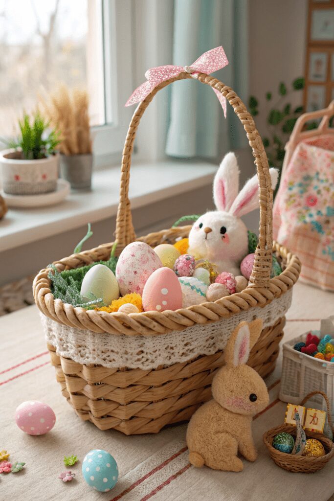 Top 25+ Easter Basket Ideas You Can't Miss This Year! 2 Easter Basket Ideas: 2. DIY Craft Basket