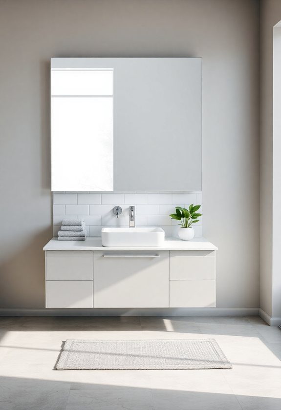 10 Stunning Bathroom Colors You Need to Try Now! 5 Bathroom Colors Ideas: Light Gray Accents