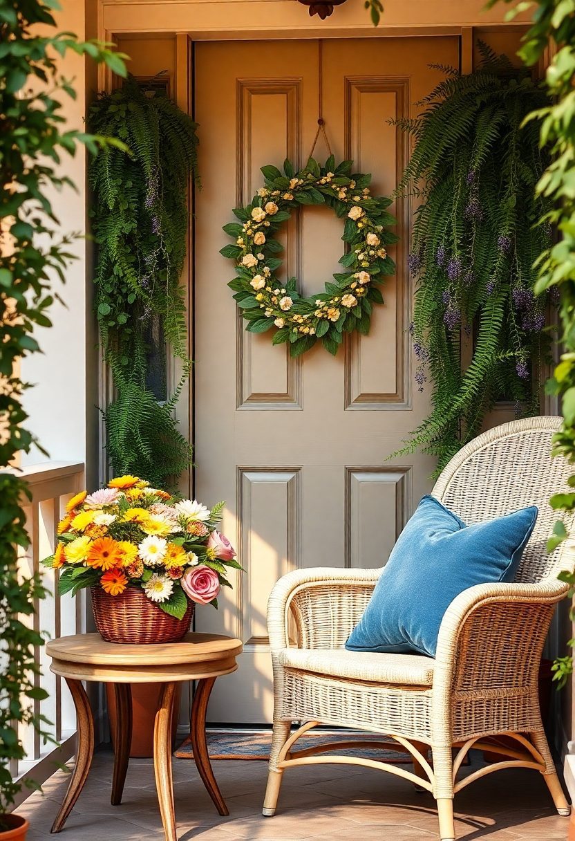 15 Genius Small Front Porch Decorating Ideas - Explore More! 15 Small Front Porch Decorating Ideas: Accentuating With Decorative Accessories