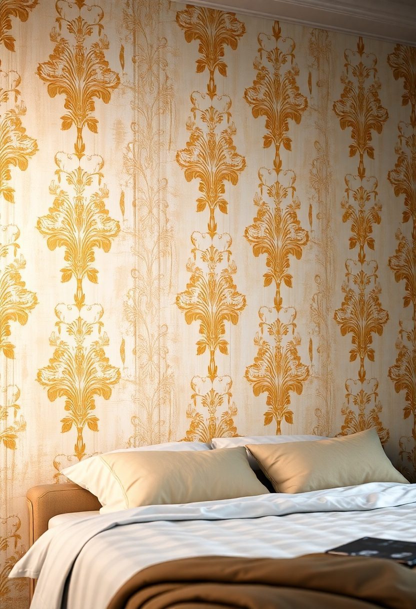 Luxurious Wallpapers for Bedroom Ideas: Vintage-Inspired Wallpapers for a Classic Feel