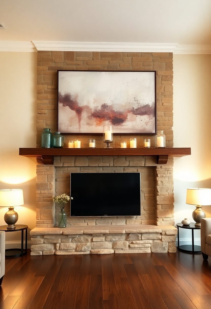 10+ Farmhouse Mantles Decor That’ll Transform Your Space! 3 Farmhouse Mantles Decor: Mantle Decor Inspiration With TV