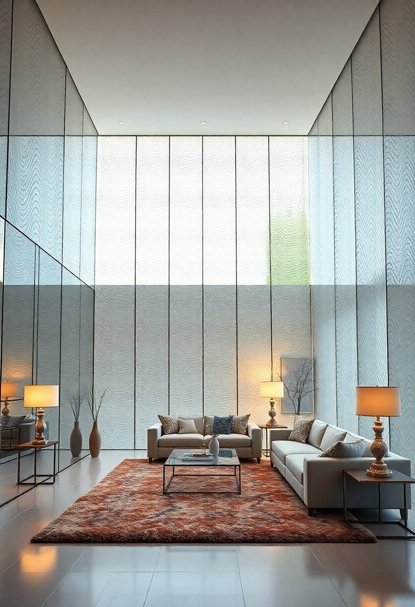 10+ Luxury Wall Panelling Ideas for a Luxe Look! 3 Luxury Wall Panelling Ideas: Elegant Glass Wall Panels
