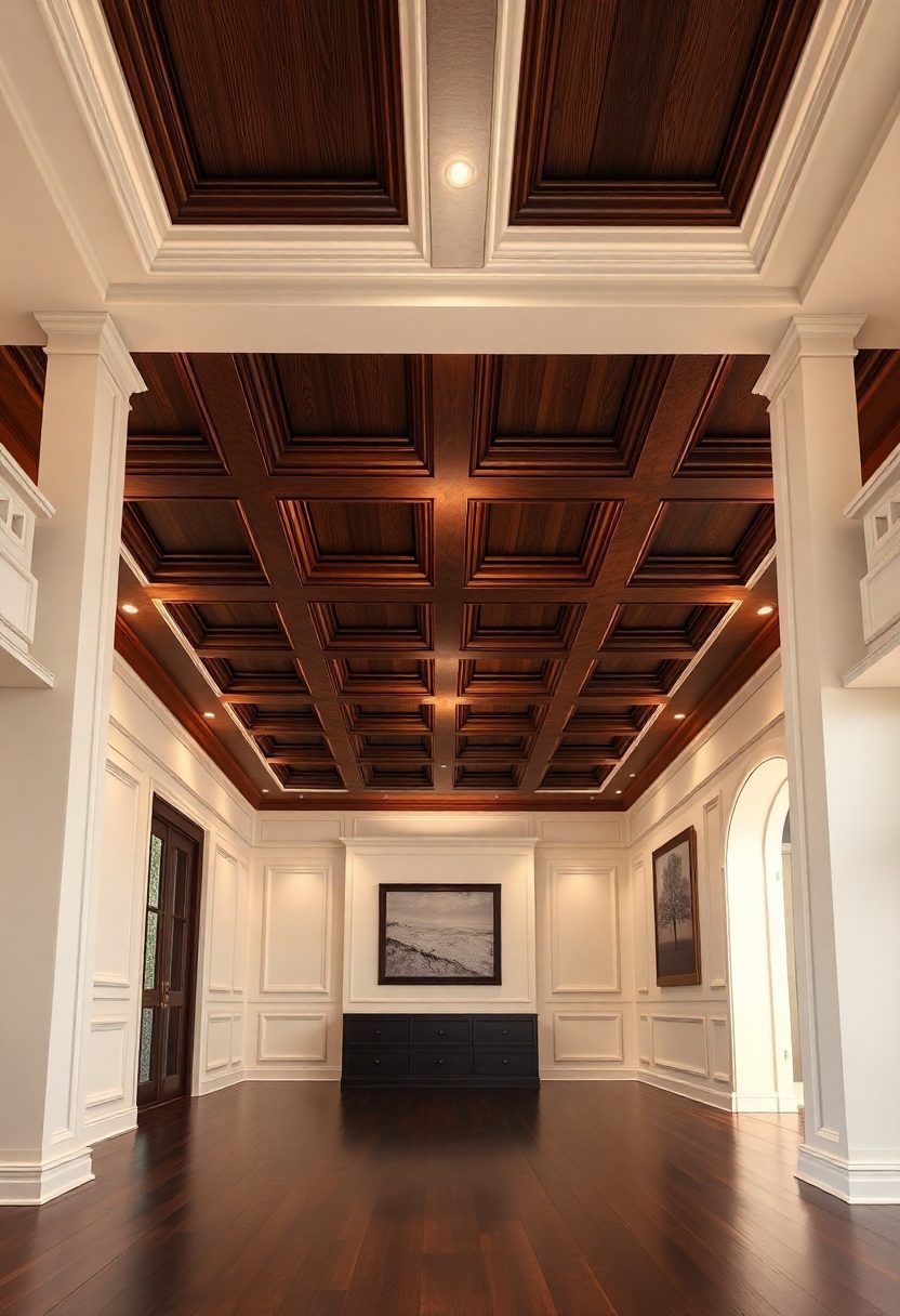 10 Stunning Minimal False Ceiling Design Ideas You’ll Love! 7 Minimal False Ceiling Designs: Chic Coffered Ceilings