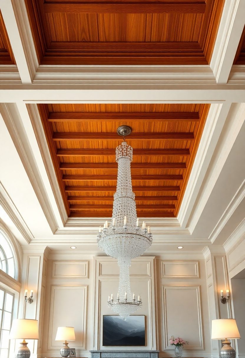 10+ Breathtaking Living Room False Ceiling Ideas You’ll Love Instantly 8 Living Room False Ceiling Ideas: Chic Coffered Ceiling Ideas