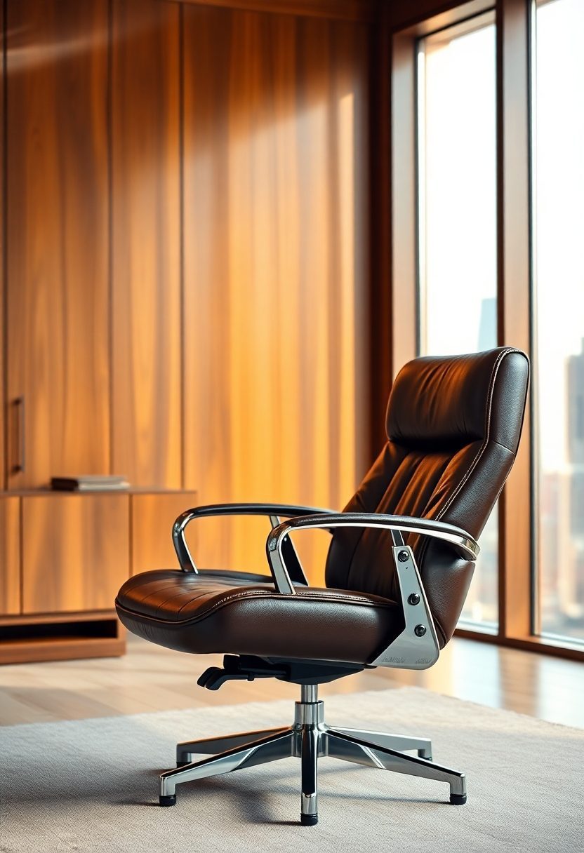 10+ Luxury Office Furniture Ideas to Impress Every Client! 4 Luxury Office Furniture Ideas: High-End Office Chairs