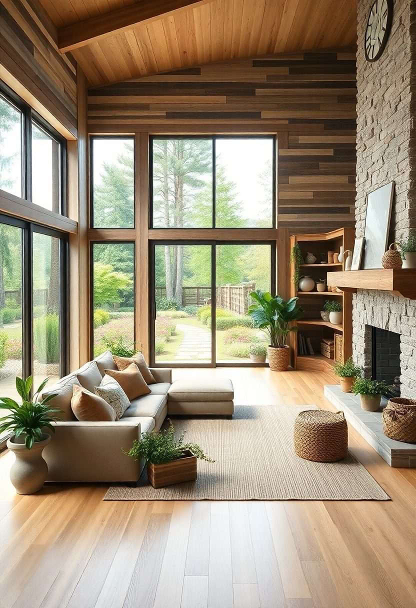 10 Modern Farmhouse Living Room Ideas That Will Inspire You 7 Farmhouse Living Room Ideas: Bringing The Outdoors In