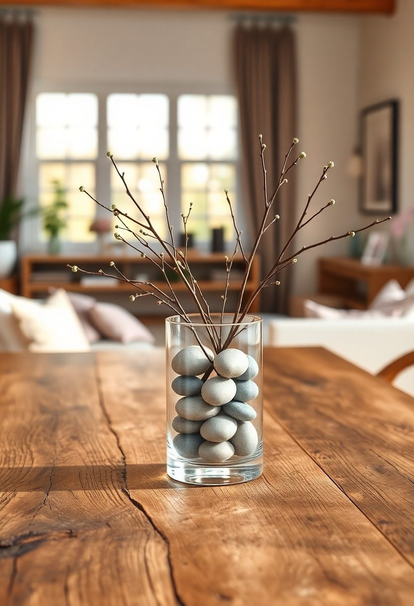 10+ Stunning Table Centerpieces Ideas - You Need to Try! 5 Table Centerpieces Ideas: Minimalist Vase Fillers