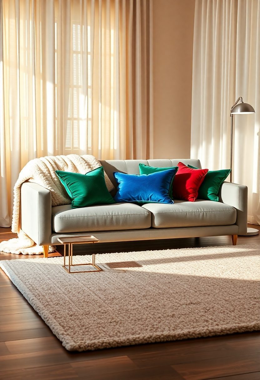 15 Nancy Meyers Living Room Ideas Secrets You’ll Love! 9 Nancy Meyers Living Room: Cozy Textiles to Add Warmth and Inviting Ambiance