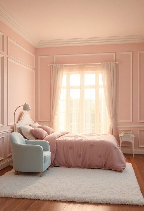 20 Incredible Bedroom Wall Paintings Ideas Wake Up to Beauty 12 Bedroom Wall Paintings Ideas: Pastel Shades for a Soft Romantic Ambiance