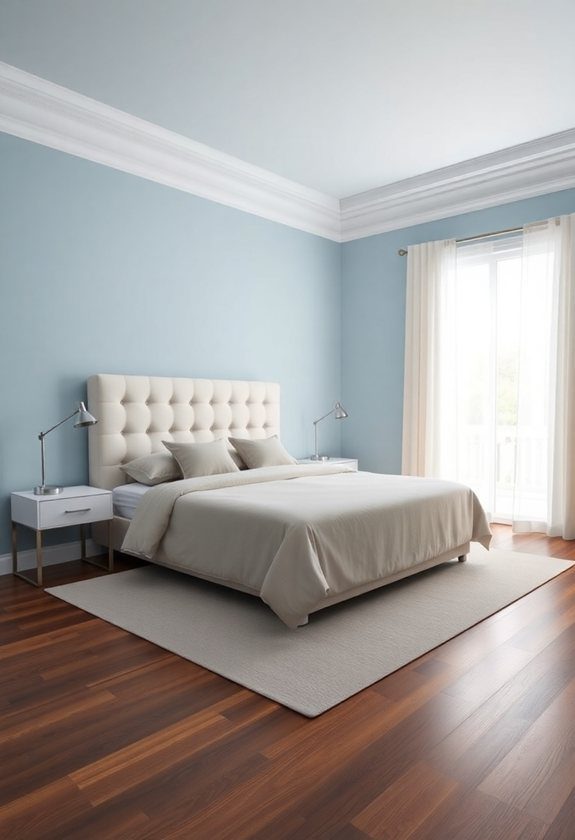 20 Incredible Bedroom Wall Paintings Ideas Wake Up to Beauty 15 Bedroom Wall Paintings Ideas: Ceiling to Floor Color for a Unified Look