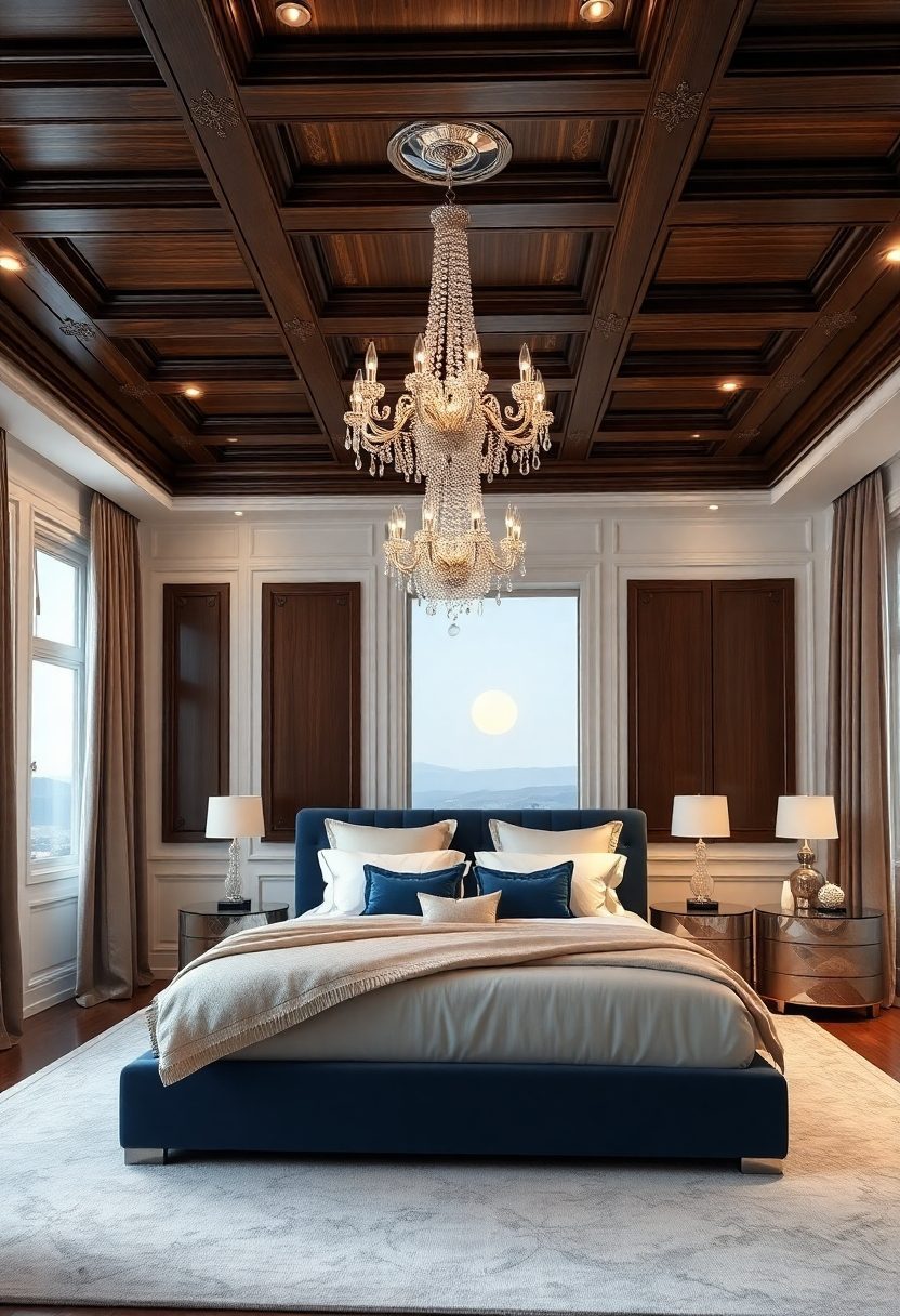 10+ Stunning Bedroom False Ceiling Design Ideas You’ll Love! 6 Bedroom False Ceiling Design Ideas: Sophisticated Coffered Ceiling Designs