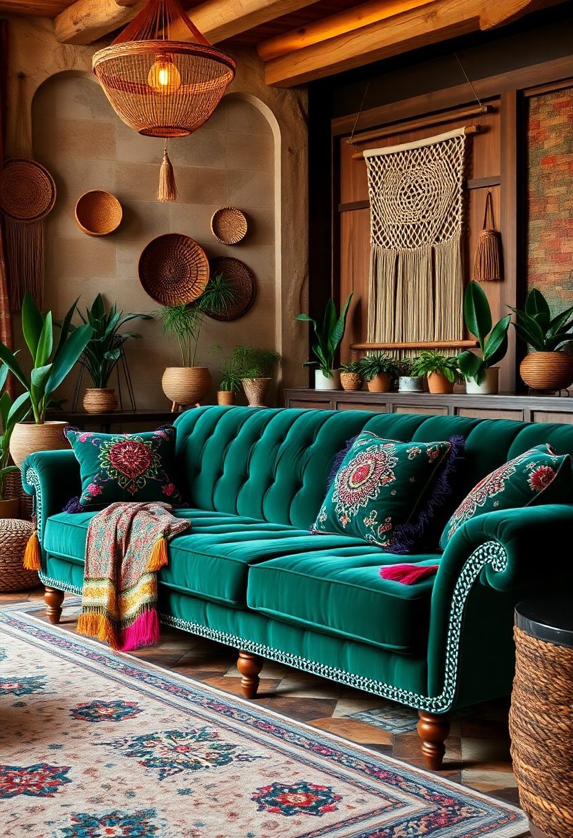 15 Gorgeous Luxury Sofa Living Room Ideas Looks You’ll Want! 14 Luxury Sofa Living Room Ideas: Bohemian Luxury Sofas