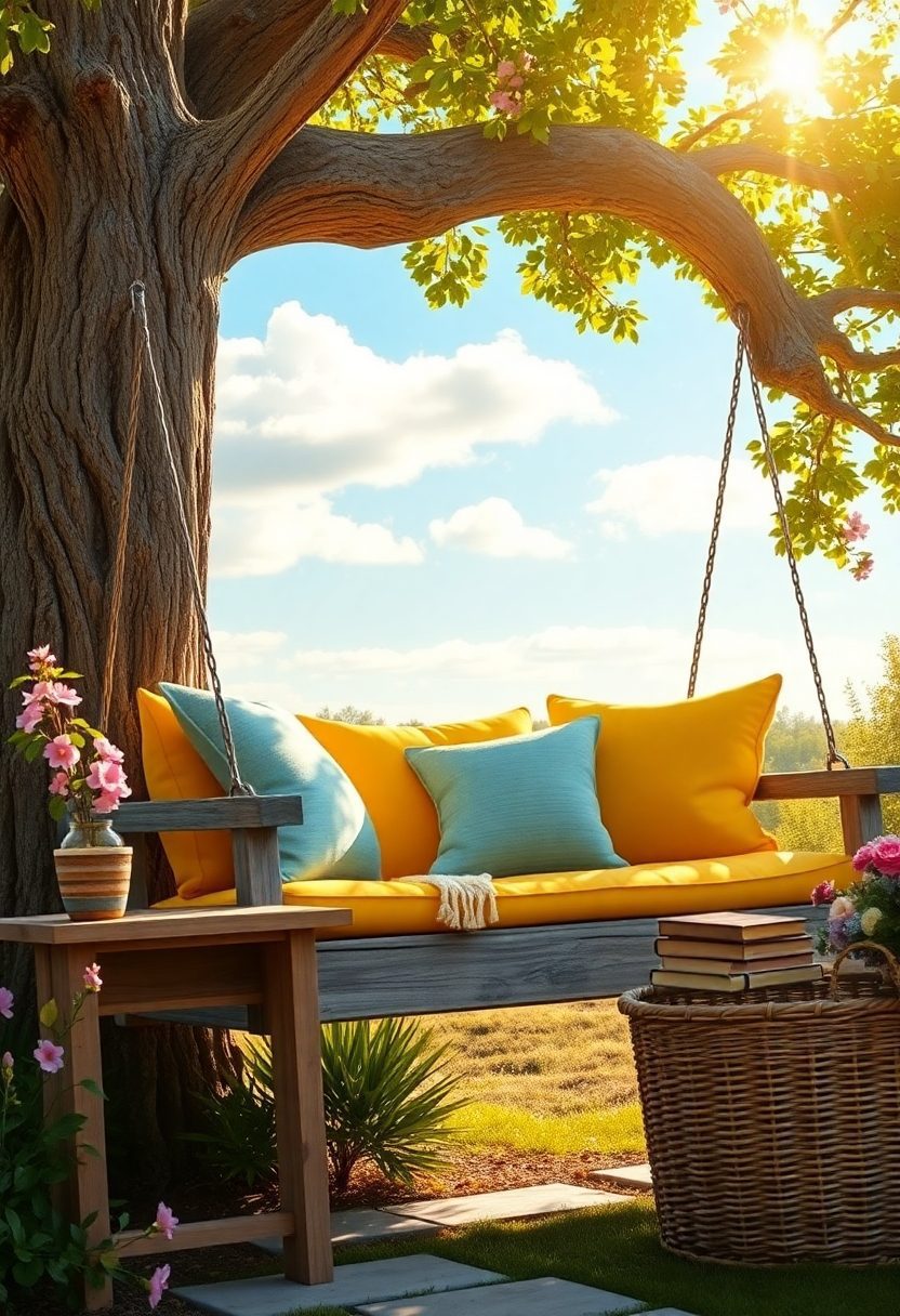 15+ Gorgeous Spring Porch Decor Ideas You’ll Want to Copy! 7 Spring Porch Decor Ideas: Porch Swing Revival