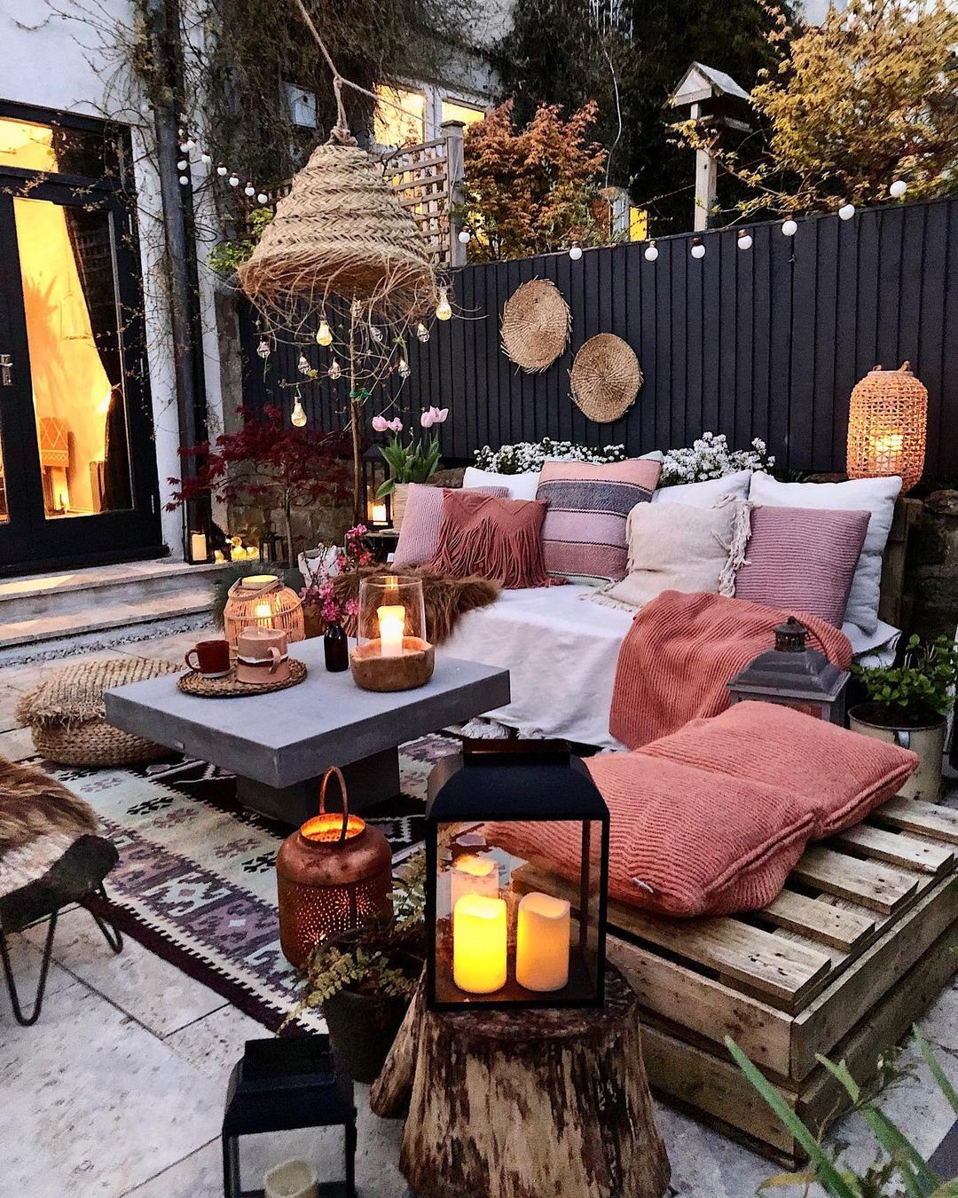24 Stunning Boho Patio Ideas That Wow in 2025 21 Enchanted Bohemian Twilight