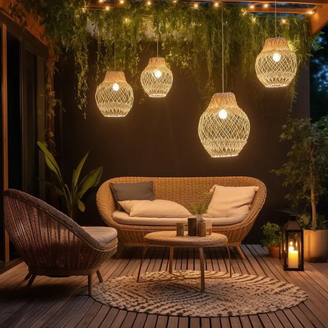 24 Stunning Boho Patio Ideas That Wow in 2025 24 Twilight Rattan Dreams