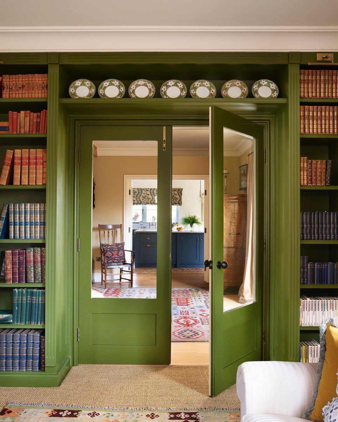 40 Mind-Blowing Door Trim Ideas for 2025 21 Bold Library Luxe