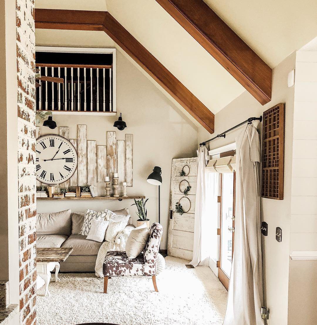 Dreamy Cottagecore Living Rooms That Stun in 2025 1 Serene Lofted Cottagecore Retreat