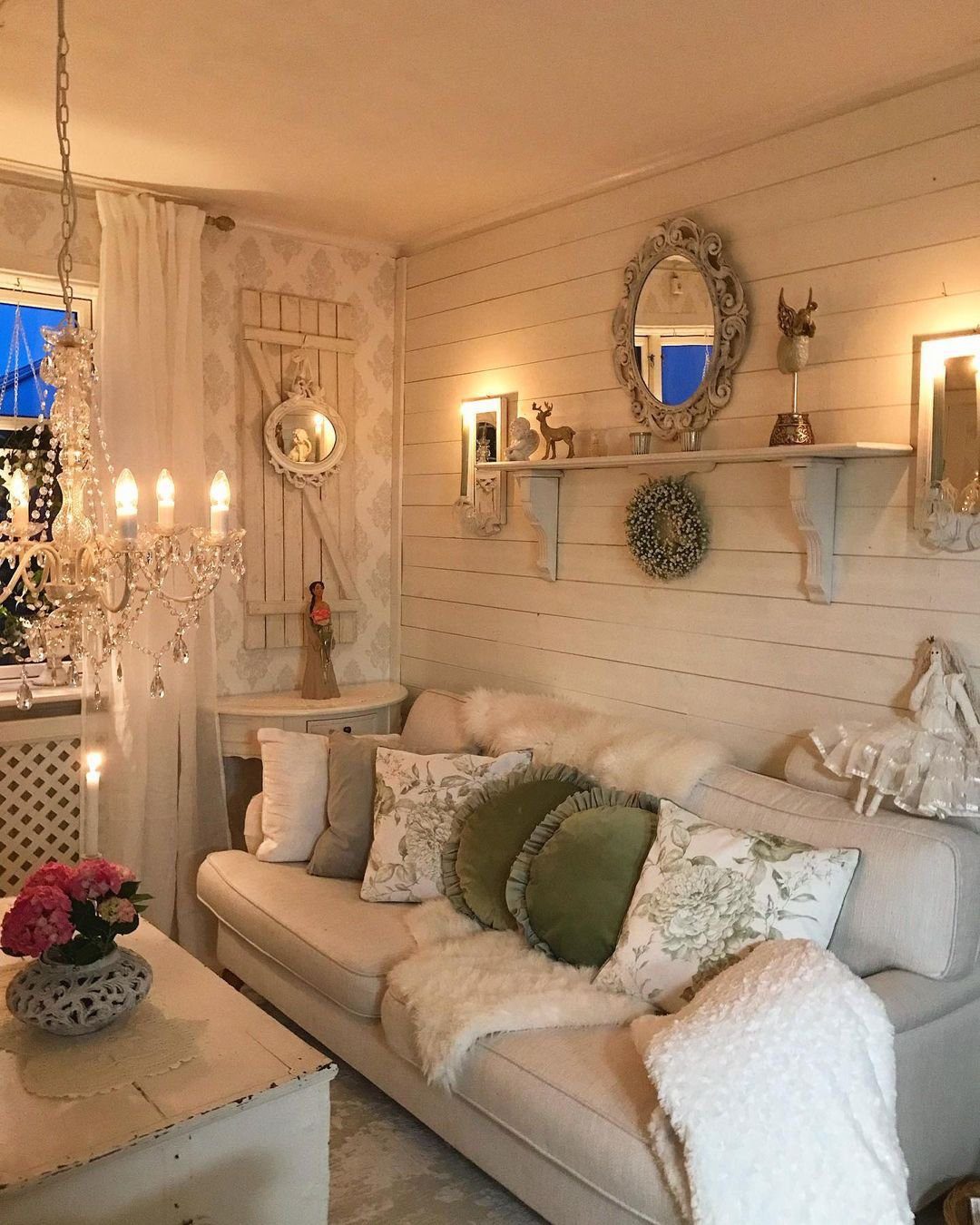 Dreamy Cottagecore Living Rooms That Stun in 2025 20 20. Sophisticated Cottagecore with Contemporary Clean Lines