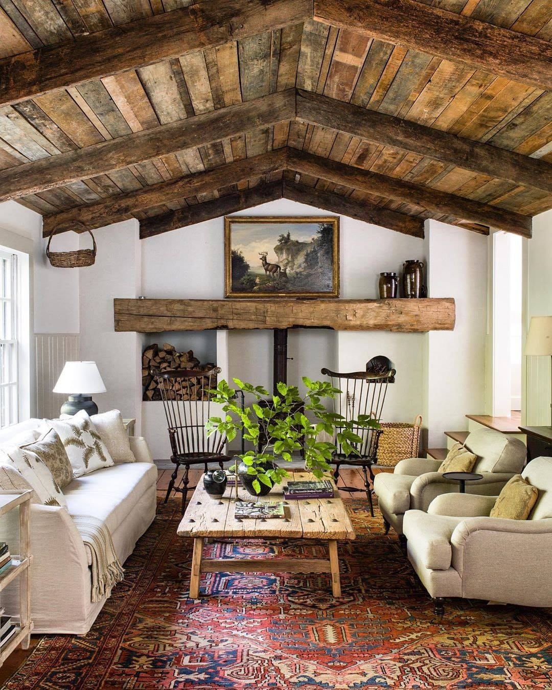 Dreamy Cottagecore Living Rooms That Stun in 2025 25 Timeless Rustic Charm in Cottagecore Living