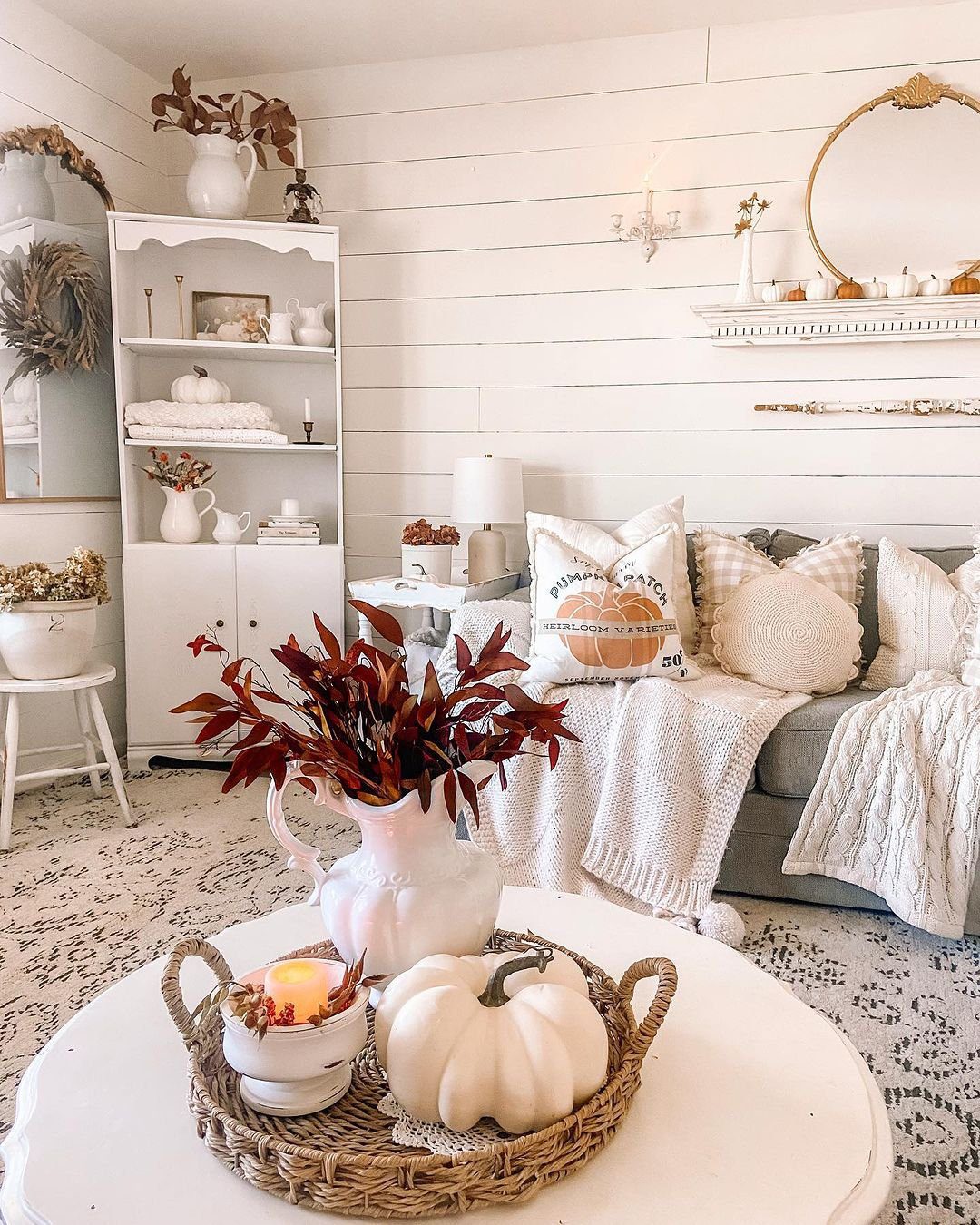 Jaw-Dropping Fall Coffee Table Decor for 2025! 2 Rustic Charm with Autumn Hues