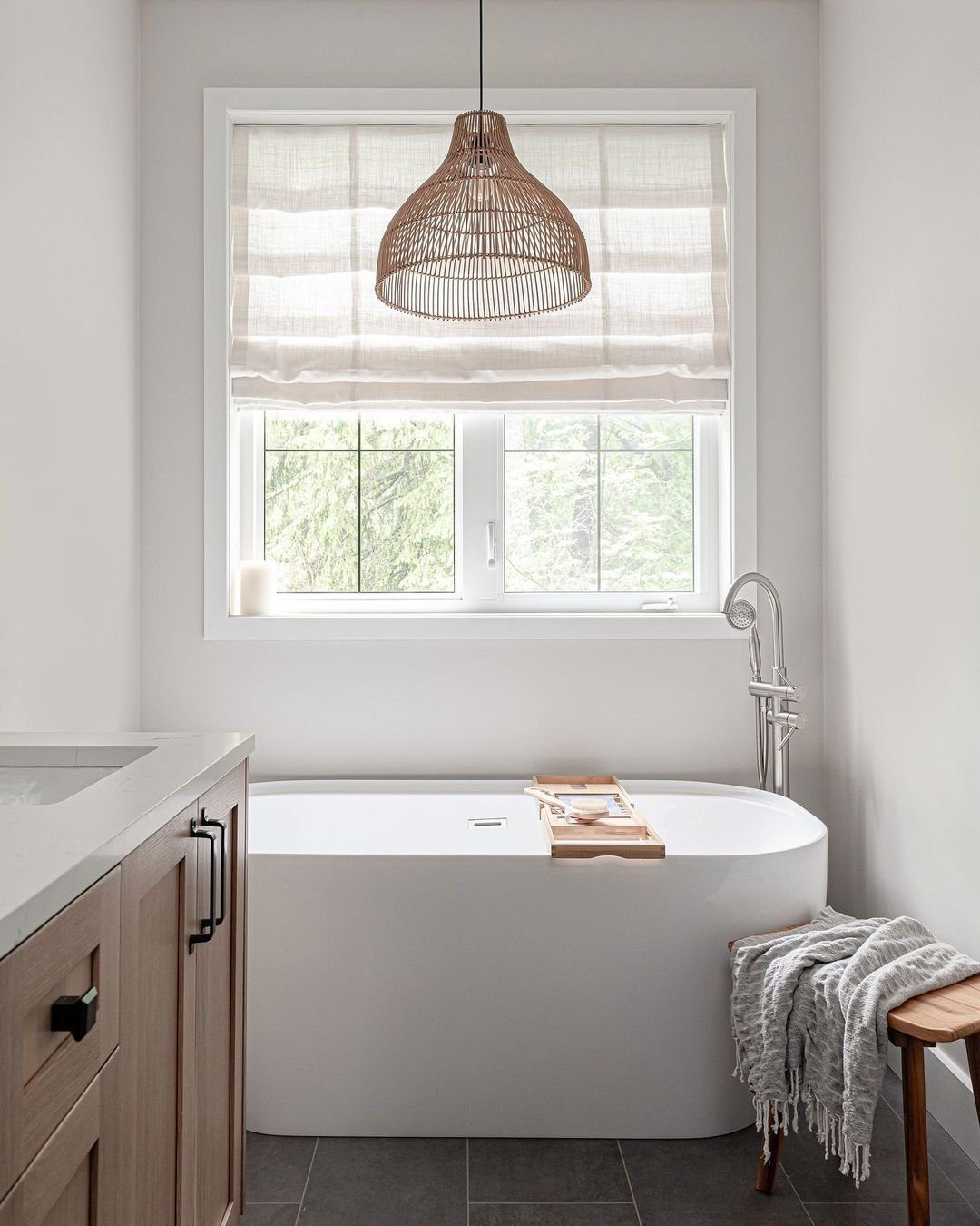 Blinds vs Curtains: Which Wins in 2025? 8 bathroom with window above tub