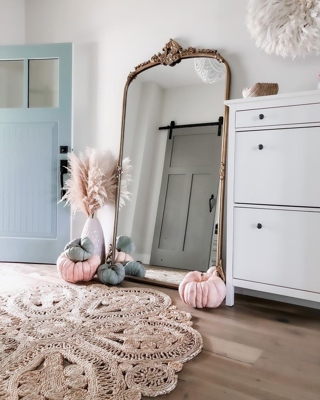 Stunning Entryway Rugs That Wow in 2025 12 Boho-Chic Entryway with an Intricate Jute Rug