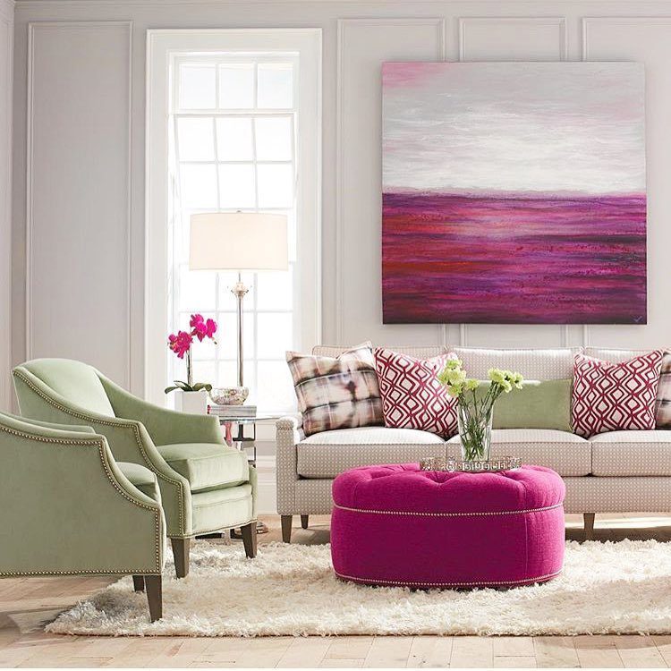 Jaw-Dropping Jewel Tone Living Rooms for 2025 8 Playful Pops of Pink