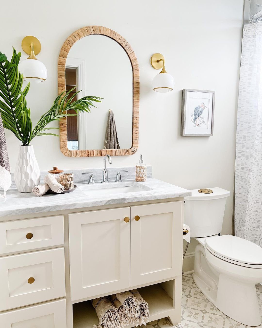 Coastal Bathroom Dreams: 25 Stunning Ideas for 2025! 4 Neutral Tones With Coastal Texture