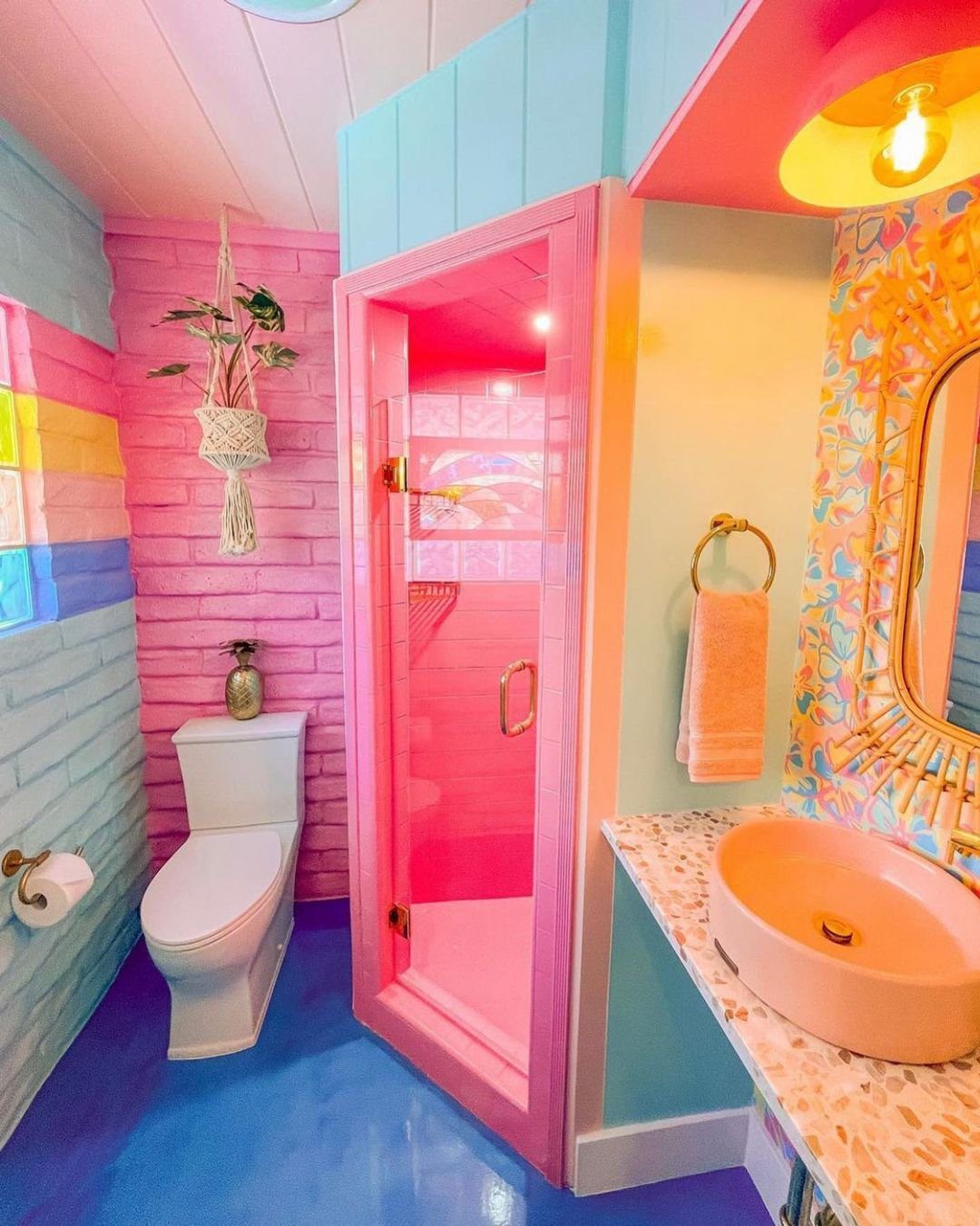 Shocking Dopamine Decor Bathroom Trends for 2025! 11 Playful Pastels For A Happy Retreat