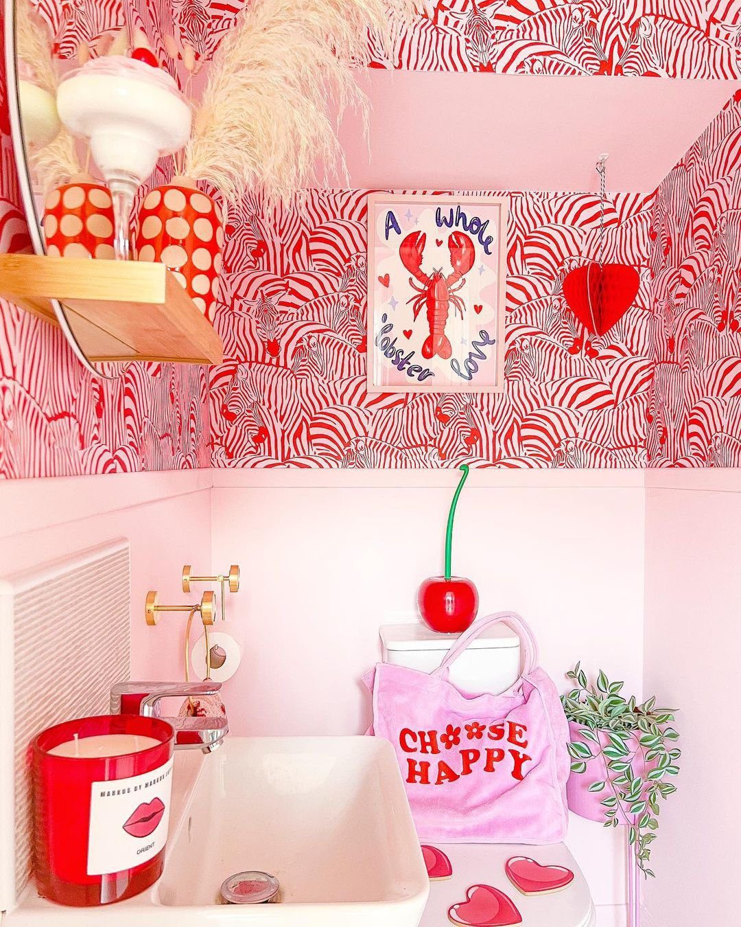 Shocking Dopamine Decor Bathroom Trends for 2025! 19 Bold Patterns For A Happy Space