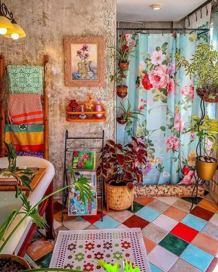 Shocking Dopamine Decor Bathroom Trends for 2025! 5 Eclectic Florals For A Joyful Space