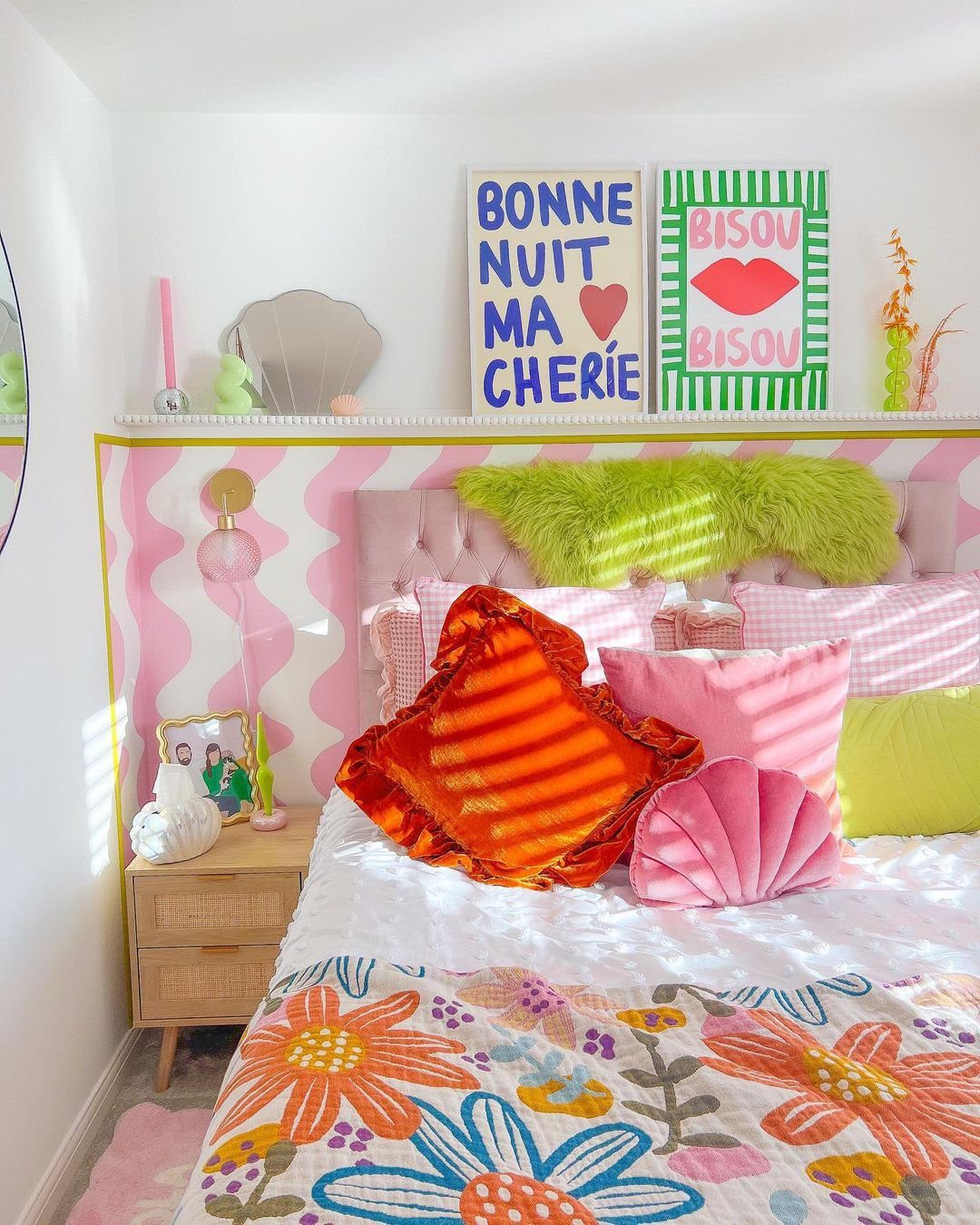25 Mind-Blowing Dopamine Decor Bedroom Ideas for 2025! 11 Playful Patterns With Bold Colors